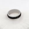 Personalized Titanium Steel Chain Ring Men'S Rotatable Open Bottle Ring Black Steel Cool Ring