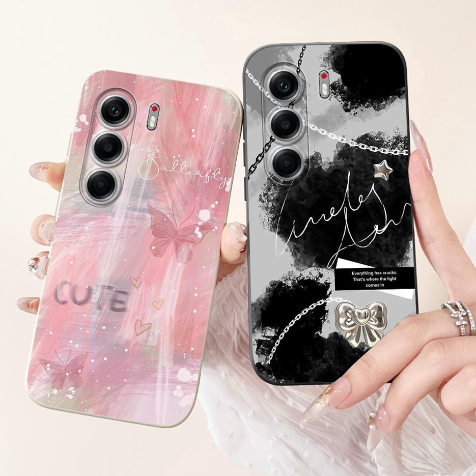 For Tecno Camon 40 Pro 5G Case CM7 New Luxury Candy Painted Cover Soft TPU Phone Case For Tecno Camon 40 Camon40 Pro 4G CM6 Bags