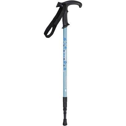 CapTain S Tag T Grip Trekking Pole 3 SecTion Flower Blue M 9856