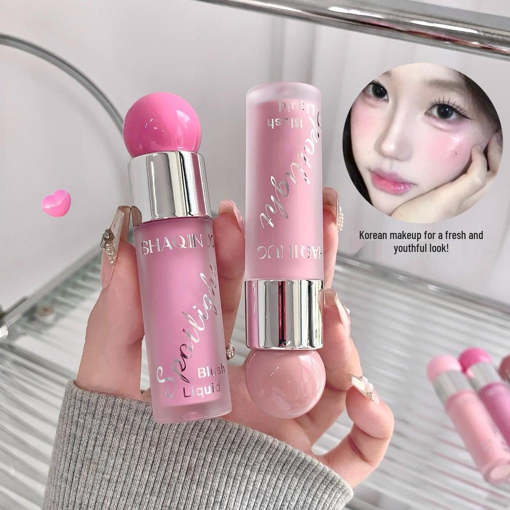 SHAQINUO Korean Style Energetic Liquid Blush Stick for a Natural, Brightening Glow