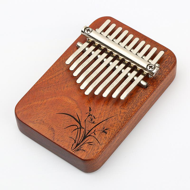 Solid Wood 8-Note Kalimba: Mini Thumb Piano, Easy To Learn