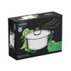 Tramontina Two Hand Pot Duo Silicone 24cm Stainless Steel Dishwasher Safe Gas IH Compatible Made in Brazil TRAMONTINA (Casserole) 18-10 62483/240