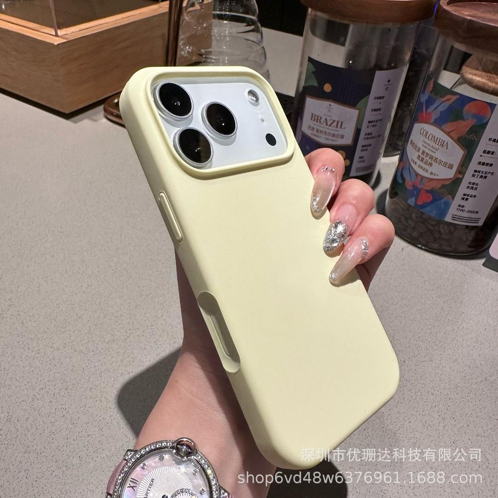 Official iPhone11Promax Solid State Silicone Magnetic Mobile Phone Case Apple 11 Skin-friendly Feel Protective Case