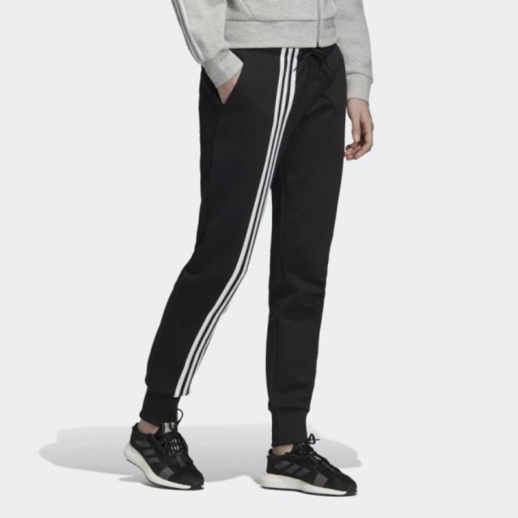 Adidas Three Stripes Lace-Up Logo Casual Pants Women Pants DX7972