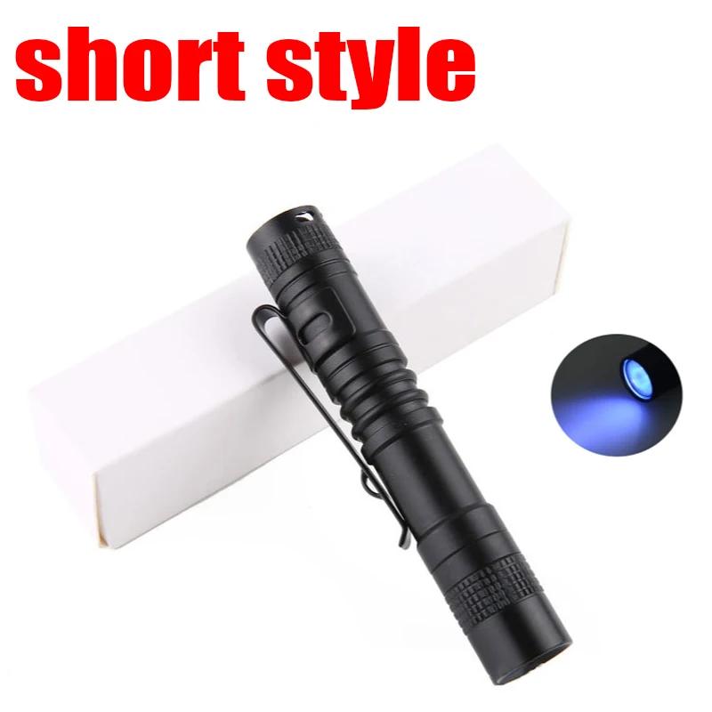 365/395nm UV Flashlight Blacklight Zoomable USB Rechargeable UV Light Ultraviolet Lamp Torch for Pet Dog Urine Stains Detection