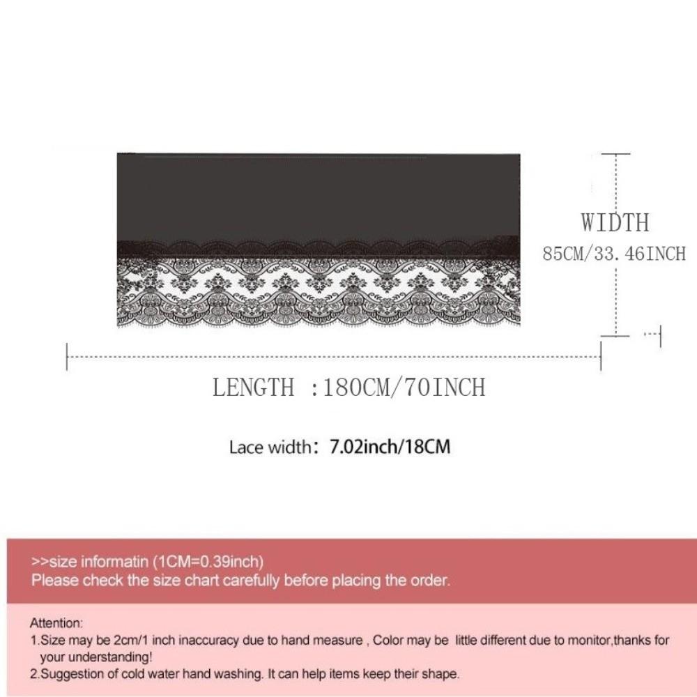 Solid Color Silk Scarf Lace Edge Ramadan Headscarf Versatile Sunscreen Shawl  Women Headwear