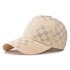 Gorra de Béisbol a Cuadros Estilo Coreano Primavera Verano Sombrero para el Sol para Deportes al Aire Libre Protección Solar Casual Gorra Versátil de Pico de Pato