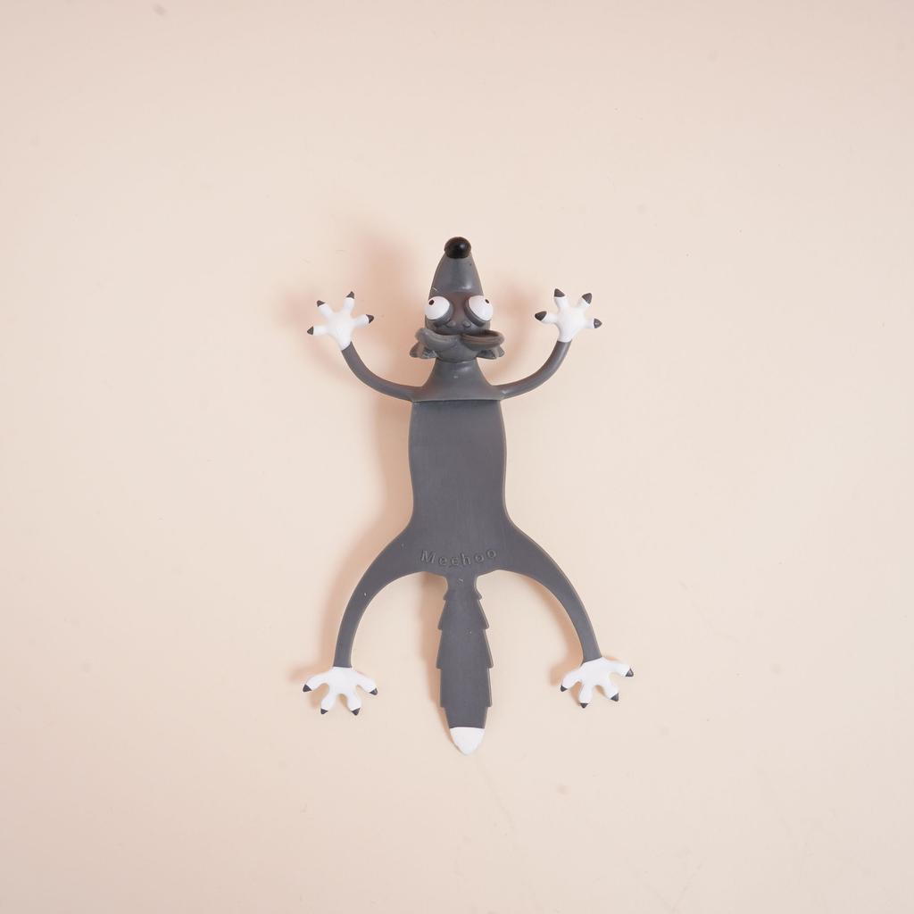 3D Cartoon Animal Bookmark Wacky Animal Bookmark Cute Squashed Bookmarks Reading Presents Party Gift Cartoon Panda Hippoa