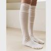Droplet Knee Socks (white)