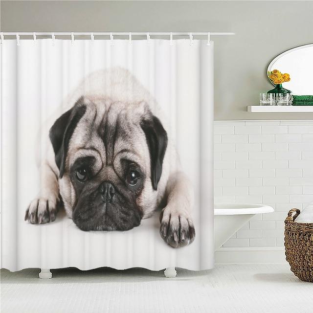 

Завіси для душу з котами Завіса для ванної кімнати Мила 3D тканинна завіса для душу з гачками смішна водонепроникна завіса для душу або килимок 180x200cm