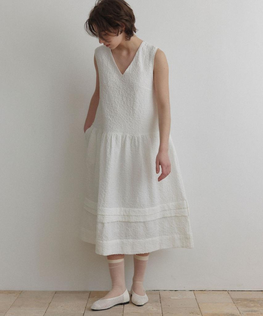 Okuka Cloud Summer Dress - White