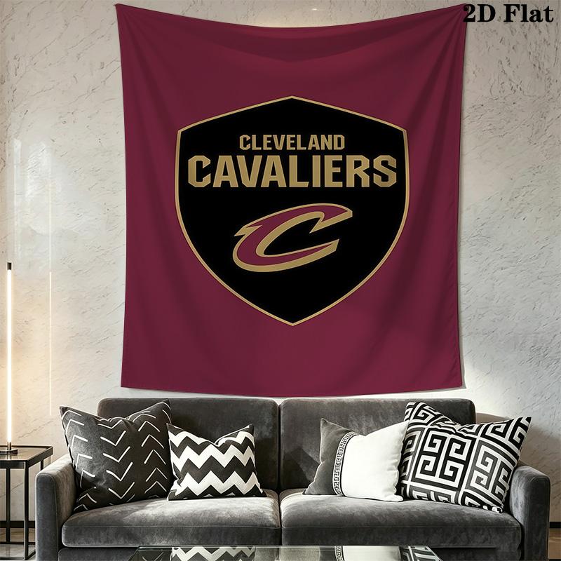 Cleveland Cavaliers Basketball Fabric Threepiece Set 1 Duvet Cover 2 Pillowcase Without Core Christmas Birthday Gift