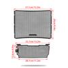 For KAWASAKI NINJA ZX-10R ZX 10R ZX-10RR ZX10R ZX10RR 2021 2022 2023 2024 Motorcycle Radiator Grille Guard Grill Protector Cover