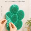 Tappetino Scrubber Antiscivolo per Doccia Facile da Pulire Esfoliante Tappetino da Bagno Nuovo Tappetino Pulizia Piedi Uso Bagno