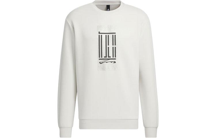 Толстовки Adidas серии Wuji Мужские Трек Серый Круглый вырез Средняя Обычная посадка IP4948 XL
