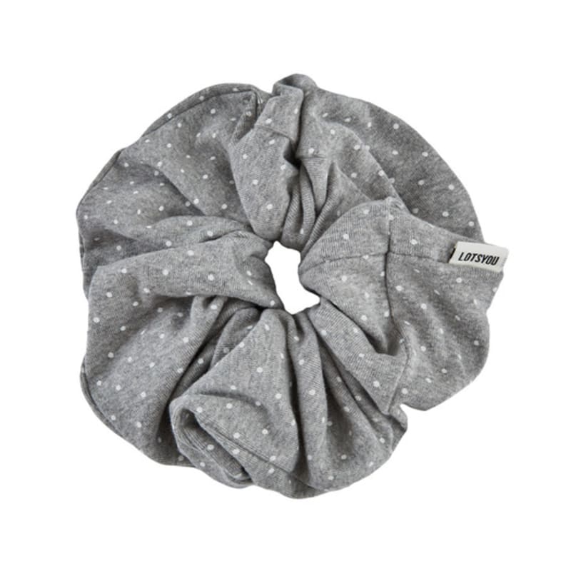 

LOTS YOU lotsyou_Darlene Scrunchie Melange Gray GRAY