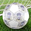 CF Monterrey Size 5 Soccer Ball, Machine-Stitched PVC, Durable & High Bounce, All Ages Fit, Fan Merchandise, Matches & Outdoor Use.