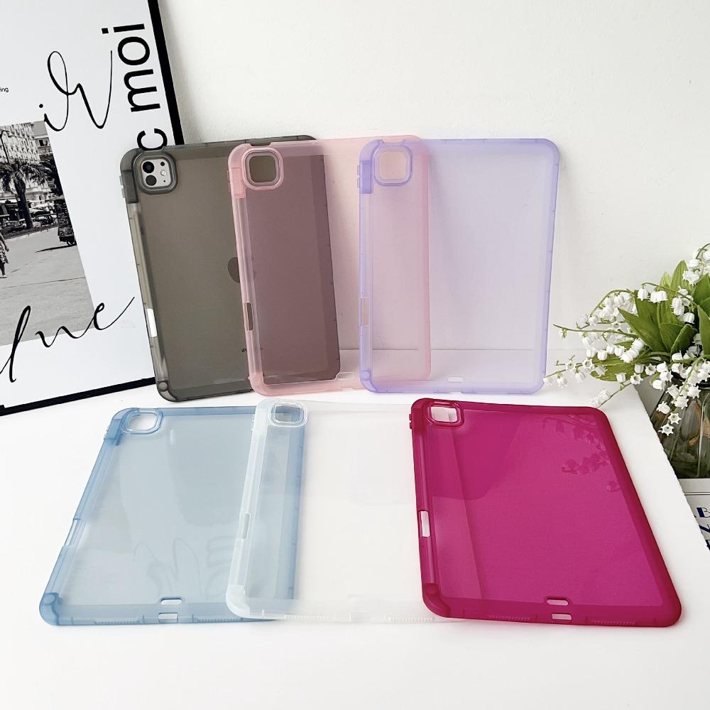 Pencil Holder Case For iPad A16 11th 10th 10.9 Air 4 Air 5 Air3 10.5 10.2 7th 8th 9th Pro 11 5th 6th 9.7"mini 6 7 Soft TPU Cover