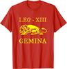 Rounisex Legion Xiii Gemina Loyal To Julius Caesar Tshirt 100 Cotton Oneck Short Sleeve Summer Casual Unisexs Tshirt Streetwear