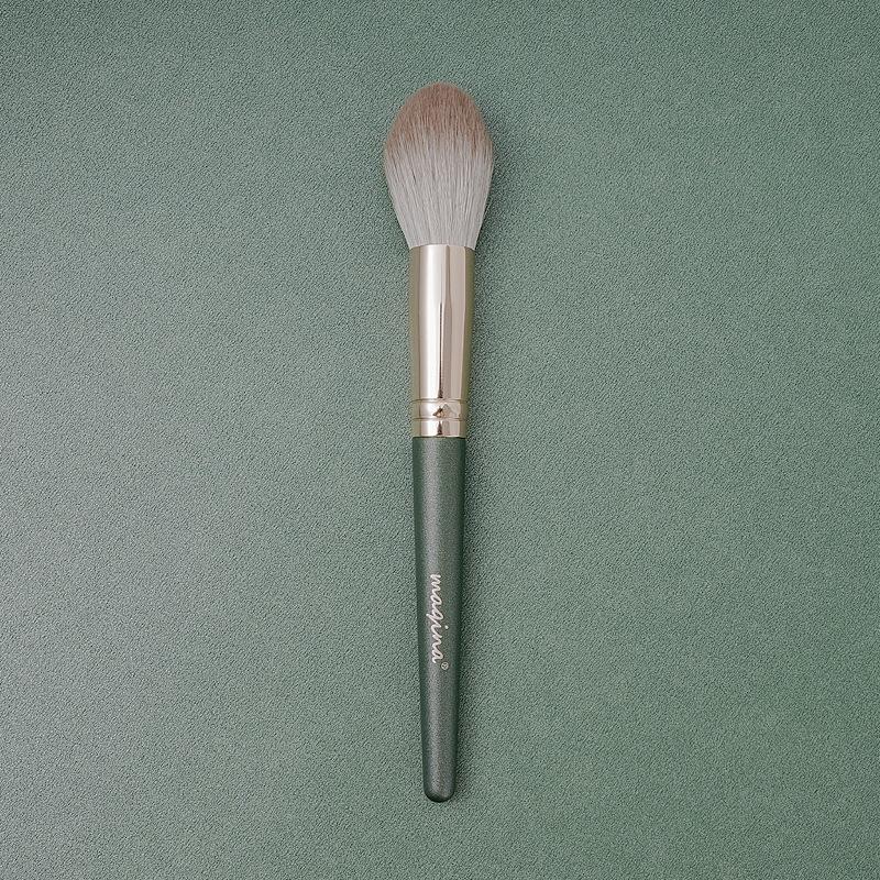 Grünes Wolken 14-teiliges Make-up Pinselset: Lidschatten-, Puder-, Foundation-, Rouge- und Nasenschatten-Werkzeuge