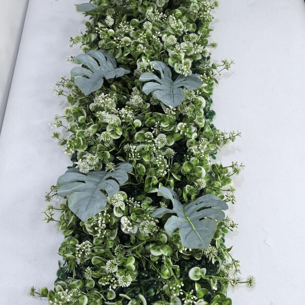 25x75CM Artificial Fern Green Wall Panel for Home Decoration