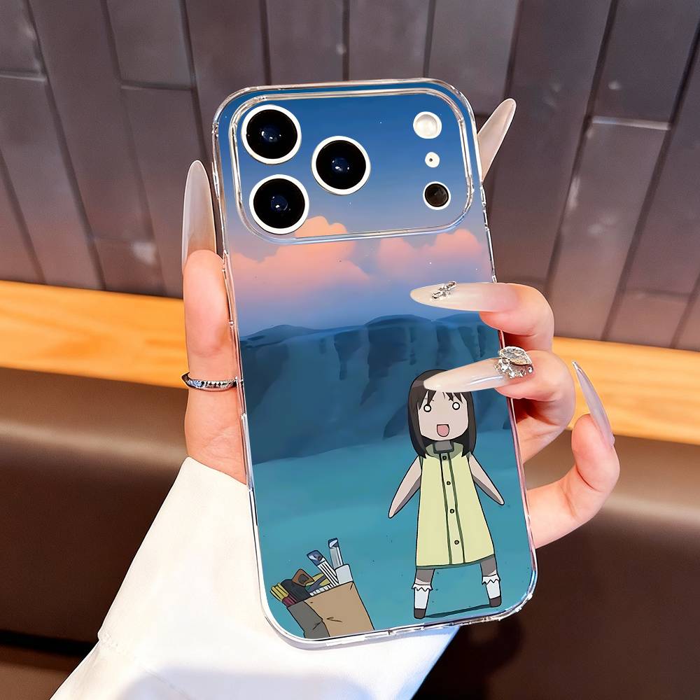 

KASUGA AYUMU Azumanga Daioh Чехол для телефона Для iPhone 7,17,16,15,14,13,12,11 Pro,Max,Plus,XR,Mini,E Прозрачный Мягкий чехол с полным покрытием iPhone12