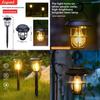 Energysaving Solar Garden Path Light With Motion Detection For Yard And Patio