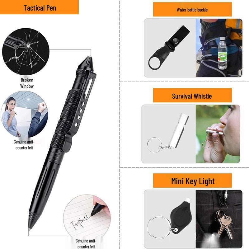 Multifunktionales Camping-Überlebenskit: Outdoor-Ausrüstung, Wildnis-Erste Hilfe, SOS-Notfallvorräte