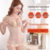 Breathable Postpartum Body Shaper Corset with Abdomen Control and Three-Row Buckle.