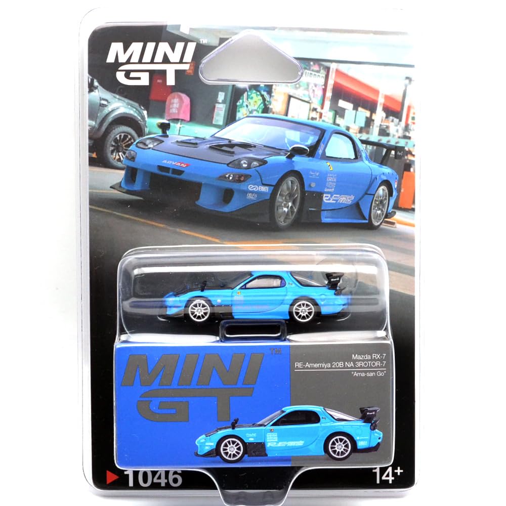 Масштаб MINI GT MAZDA 20B NA Mazda RE Amemiya 20B NA Блистерная упаковка 164 RX-7 RE-AMEMIYA 20B NA Mazda RE Amemiya 20B NA Blister Package 164 RX-7 RE-AMEMIYA ROTOR-7 AMA-SAN GO RX-7 3-РОТОРНЫЙ-7 Ama-san Go MGT01046-BL