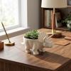 3D-gedruckter Mini-Blumentopf Lustige kleine Aufbewahrungs-Tierfigur Dinosaurier-Blumentopf Balkon