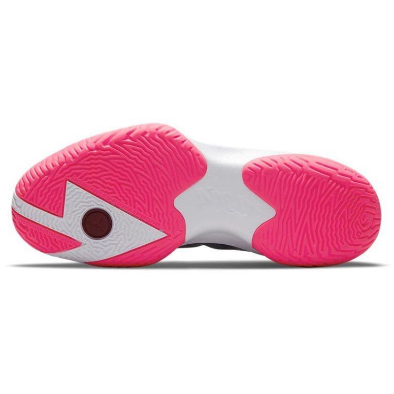 Jordan Zion 1 PF Marion unisex mid-top basketball shoes silver white pink domestic version DA3129-100