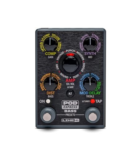 

Line 6 Amp Simulator Amp/Effects Processor Multi Effector POD EXPRESS BASS Red