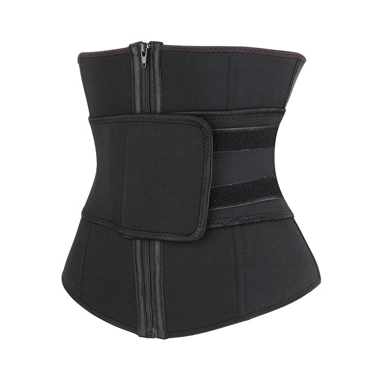 For HEXIN Plus Size Neoprene Waist Trainer Breathable Body Shaper Waist Cincher Tummy Slimming Belt S