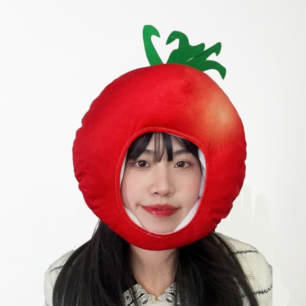 Creative Nutrition Month Hat Playful Pullover Cap Fruit and Vegetable Hat  Photography Props