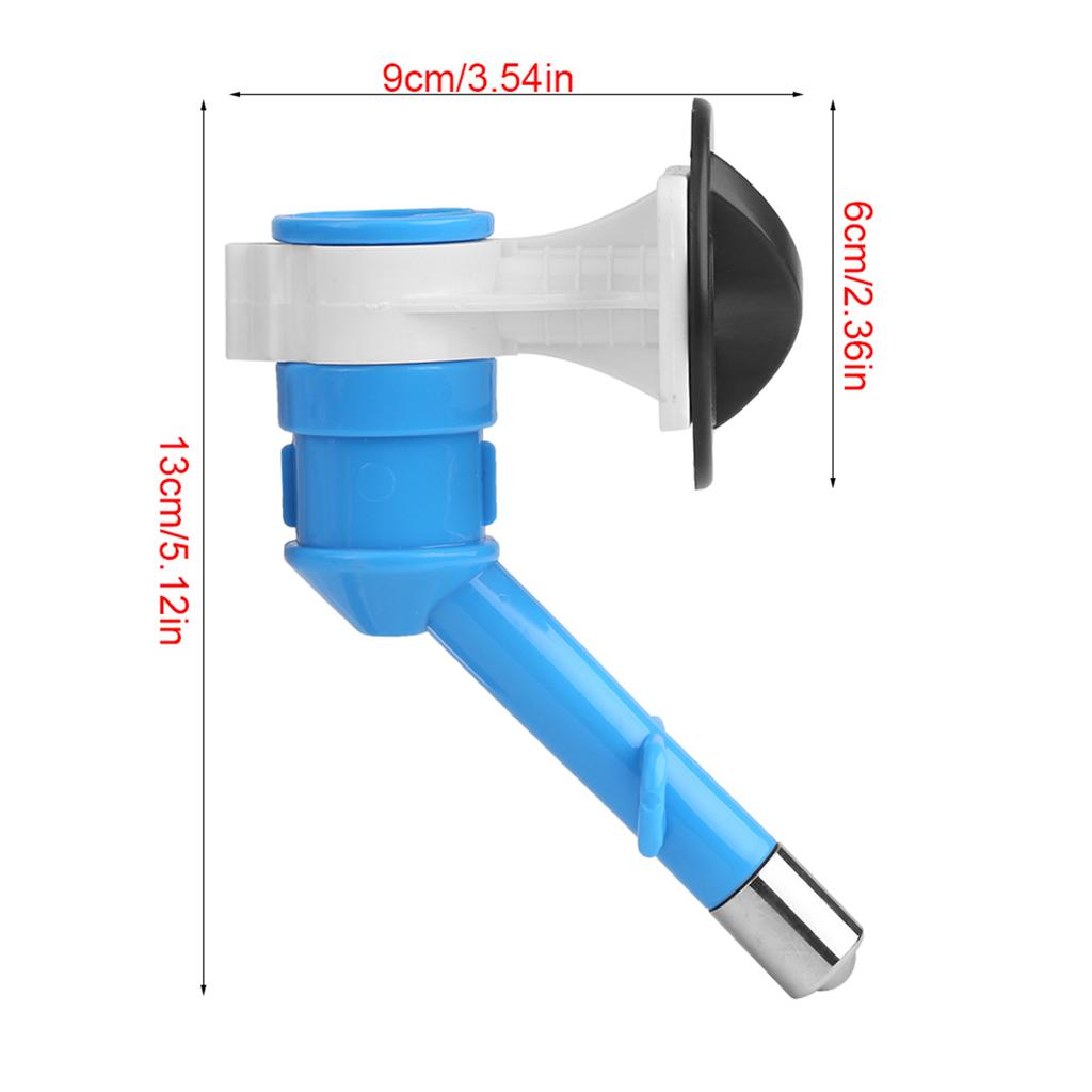 Flaschen Wasser Trinker Spender Futterkopf für Haustier Katze Hund Kaninchen Blau