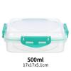 Lunch Box per Alimenti di Grado Alimentare, Adatta al Microonde, per Panini, Sushi, Pane e Toast