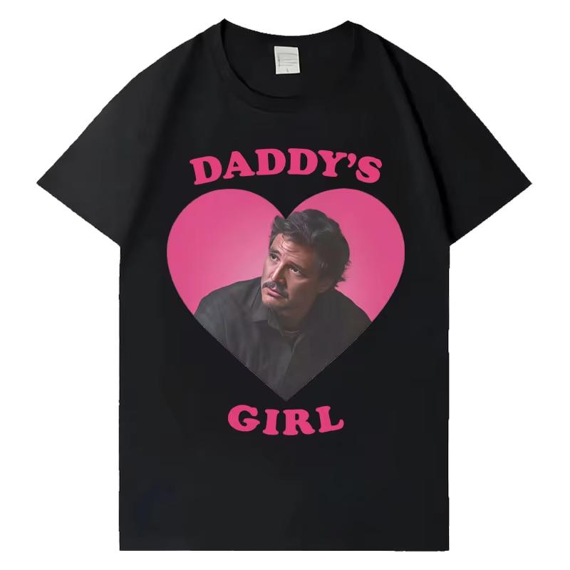

Pedro Pascal Trendy Casual T Shirts Hipster Women Double Sided Print Short Sleeve T-shirts 2026 Cotton Oversized Comfort T-sh... S разноцветный