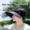14cm Składany Kapelusz Przeciwsłoneczny z Ochroną UV i Wieloma Specyfikacjami do Użytku Zewnętrznego