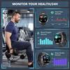 Military Smart Watch 1000MAH Super Endurance Bluetooth Call GPS Compass Barometric Altimeter 10ATM Waterproof Sports Smartwatches Men