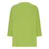 Print Tops For Youth Girls Round Neck 3/4 Sleeves T-Shirts Trendy Tops Outfit Tees