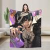 Yoichi Nagumo Flannel Throw Blanket Sakamoto Days Anime Blankets for Home Travel Warm Bedding Throws