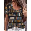 Women's Summer Comfortable Short-Sleeve Fashionable Versatile T-Shirt Simple and Elegant Top