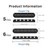 Organizator de cablu din silicon Înfășurator de cablu USB Clipuri de gestionare pentru birou Suport cablu