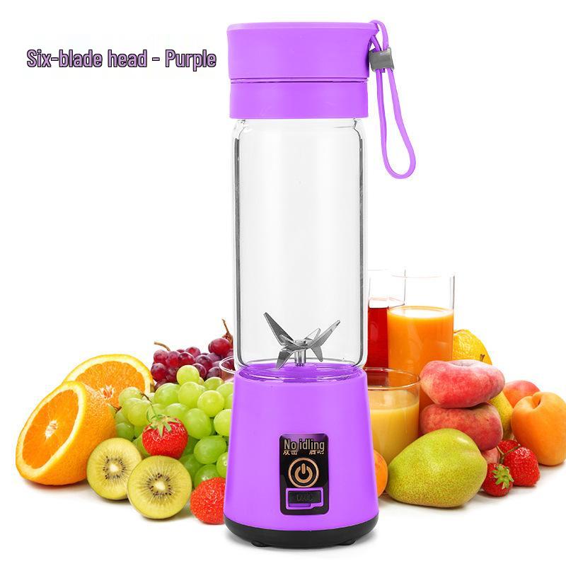 Compact USB-Chargeable Wireless Juicer Cup for Home Use