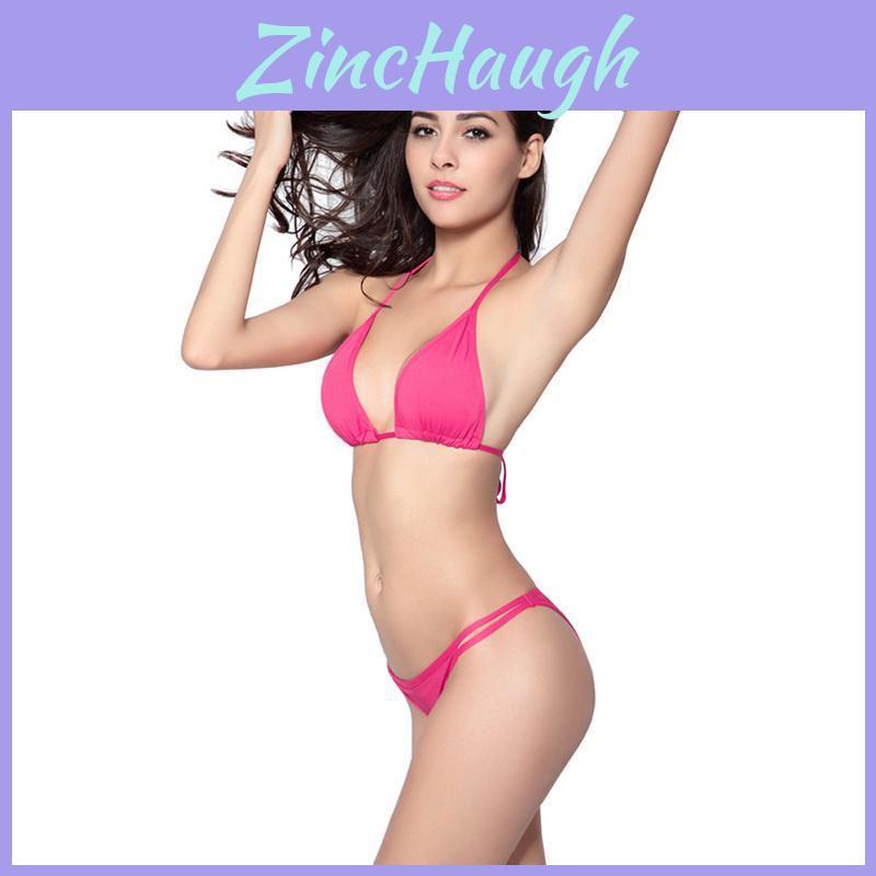 Premium Quality Thong Bathing Suit High Waist Swimsuit Beautiful Solid Brazilian Bikini Set For Women