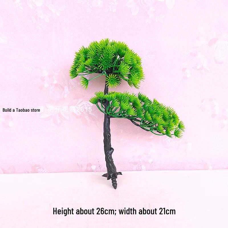 Artificial Pinus Thunbergii Tree Branch – Indoor/Outdoor Decorative Faux Greenery and Flower Arrangement.