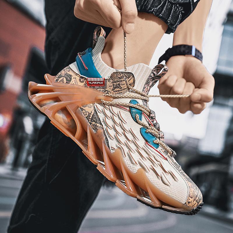 Shoes Men Sneakers Male Mens Casual Shoes Tenis Luxury Shoes Trainer Race Lace-free Shoes Fashion Loafers Running Shoes for Men