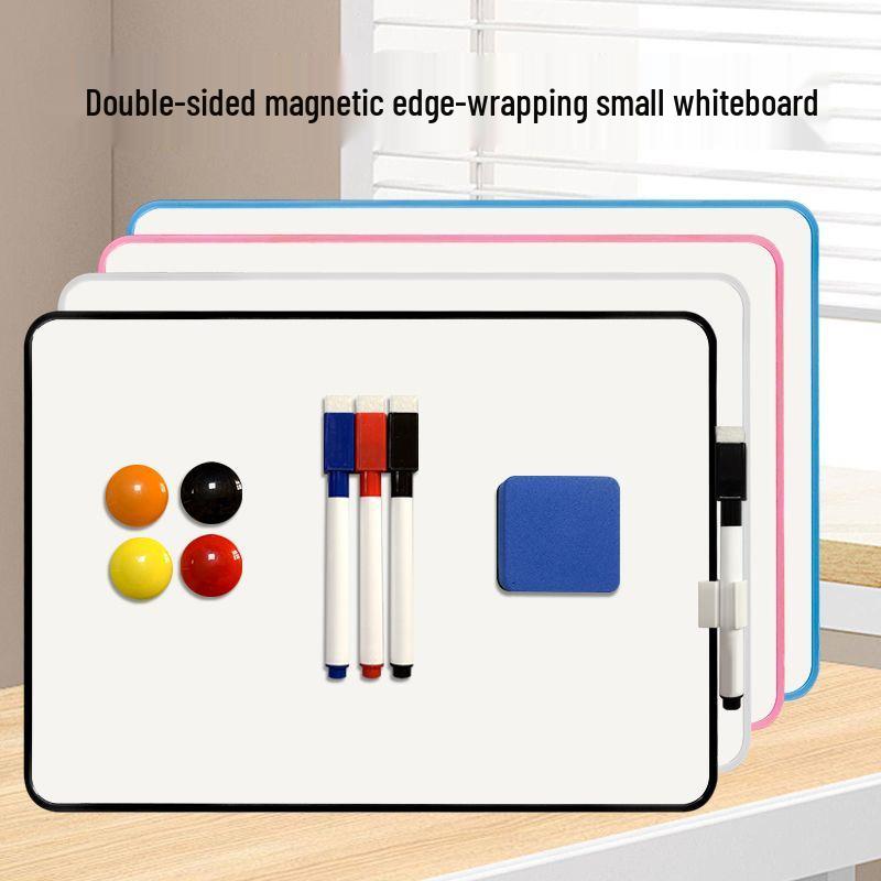 Wall-mounted Mini Double-sided Magnetic Children's Whiteboard - Erasable Writing and Drawing Blackboard