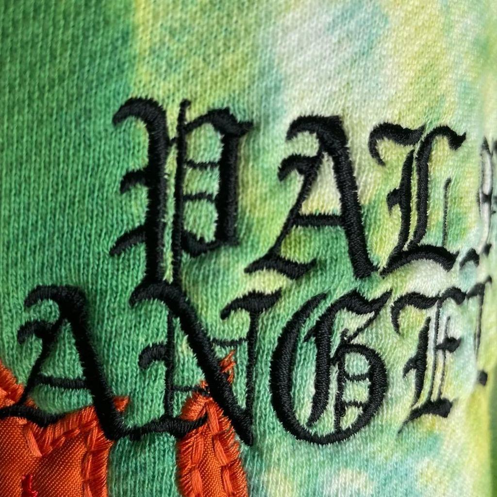 [USED] BTS J-HOPE Palm Angel Tie-Dye Embroidered Logo Hoodie